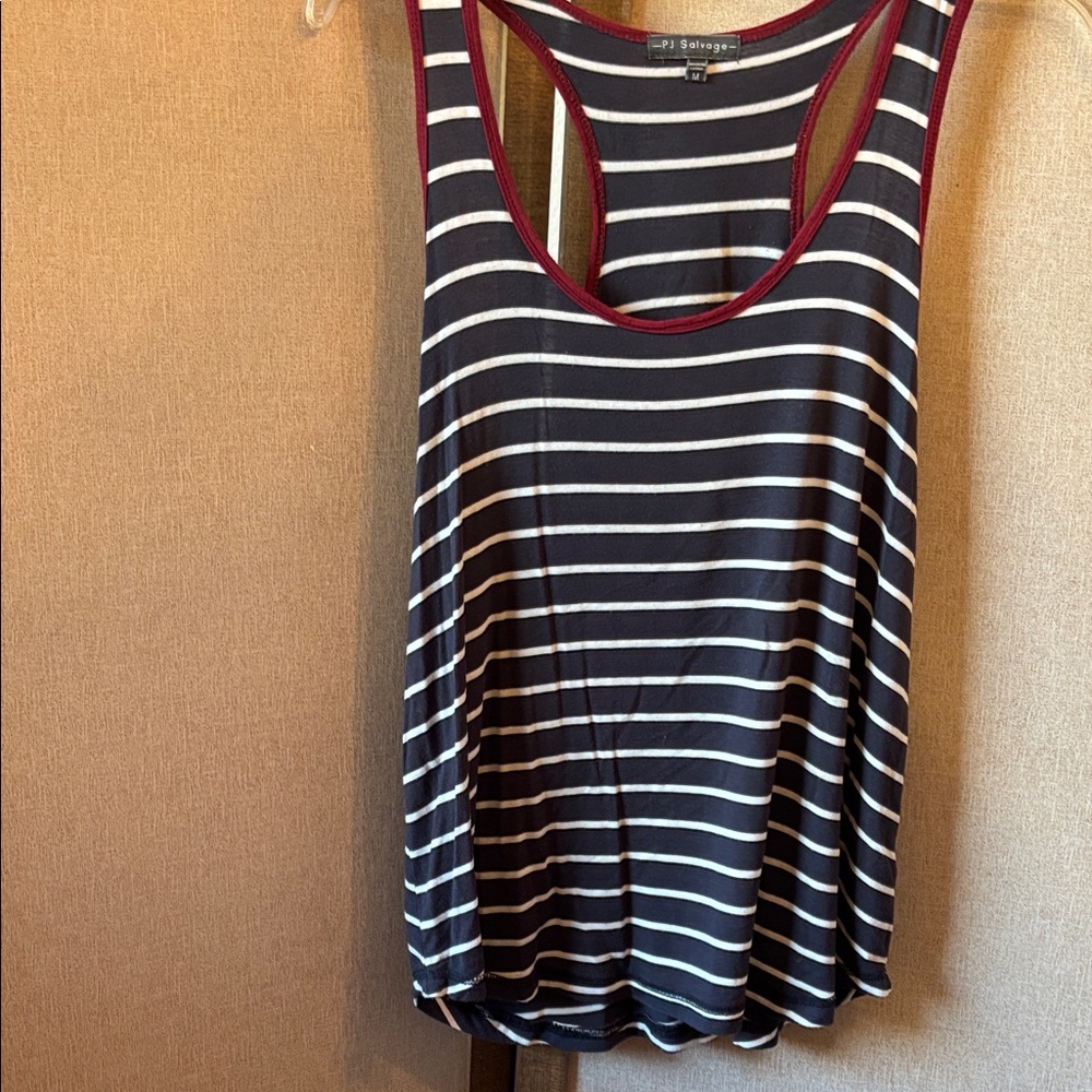 FINAL MARKDOWN PJ Salvage  Striped lounge Tank Top medium